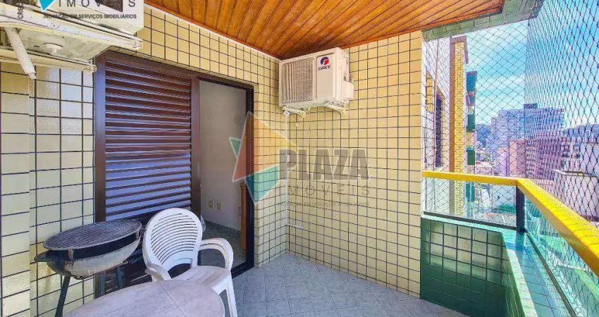 Apartamento 2 dormitórios com 1 suíteà venda, 80 m² por R$ 559.000 - Canto do Forte - Praia Grande/SP