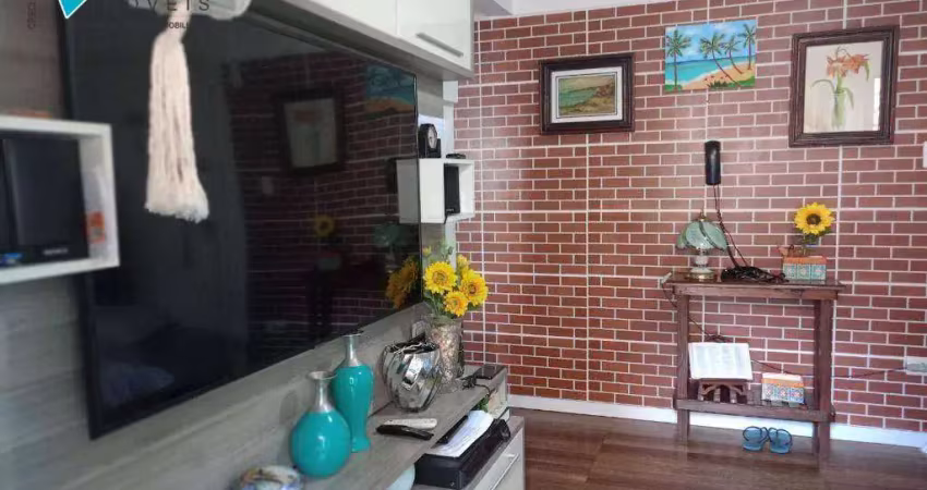 Apartamento com 1 dormitório à venda, 56 m² por r$ 290.000,00 - vila guilhermina - praia grande/sp