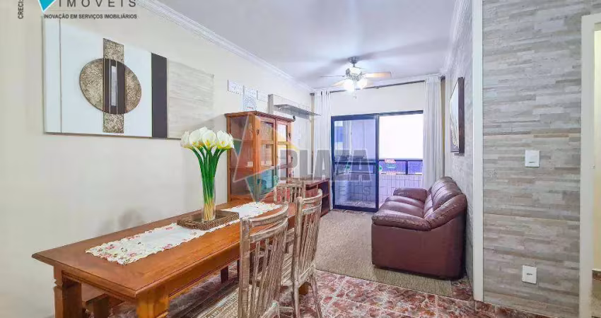 Apartamento  2 dormitórios com 1 suíte à venda, 75 m² por r$ 499.000 - canto do forte - praia grande/sp