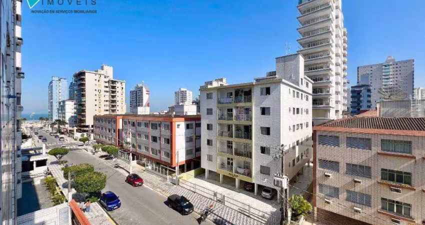 Apartamento com 2 dormitórios à venda, 72 m² por r$ 435.000,00 - canto do forte - praia grande/sp