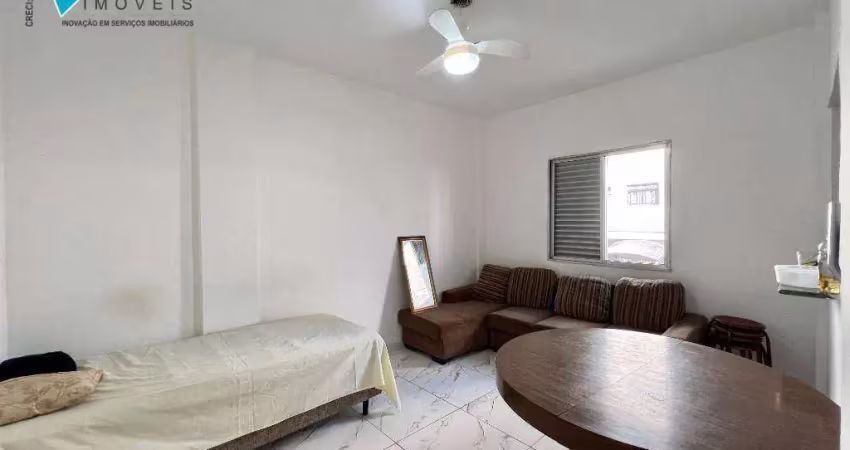 Apartamento com 1 dormitório à venda, 40 m² por r$ 250.000,00 - boqueirão - praia grande/sp
