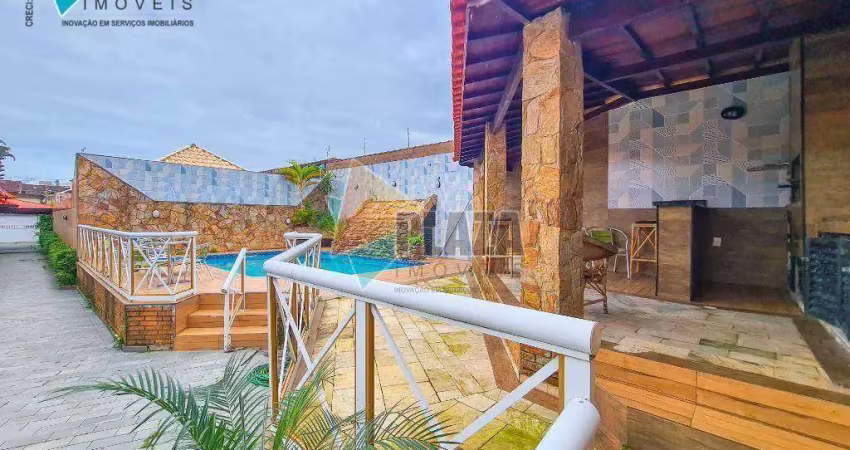 Casa 3 dormitórios com 3 suítes à venda, 275 m² por r$ 2.499.000 - solemar - praia grande/sp