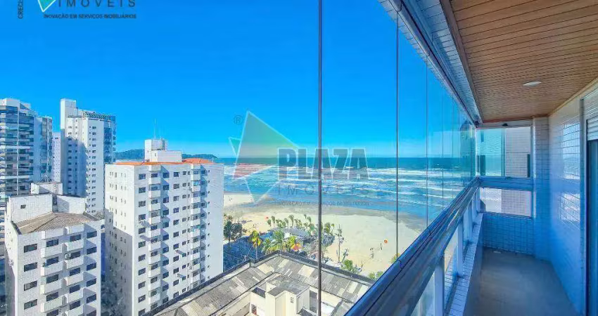 Apartamento 2 dormitórios com 1 suíteà venda, 89 m² por r$ 695.000 - aviação - praia grande/sp