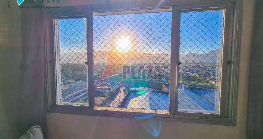 Apartamento com 2 dormitórios à venda, 55 m² por r$ 280.000,00 - mirim - praia grande/sp