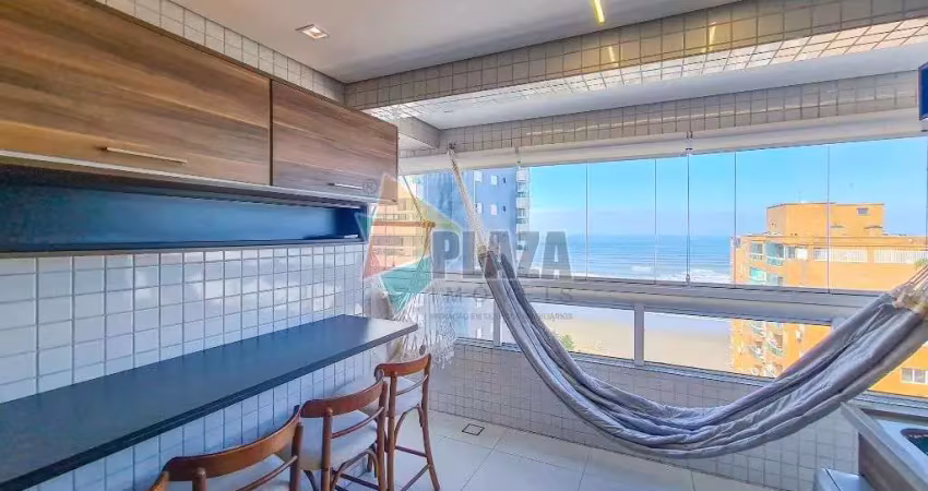 Apartamento 3 dormitórios com 3 suítes à venda, 124 m² por r$ 1.599.000 - canto do forte - praia grande/sp