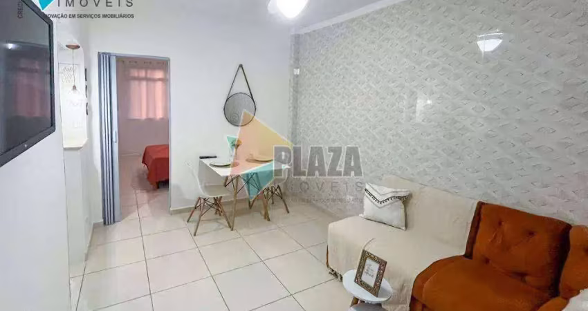 Apartamento com 1 dormitório à venda, 47 m² por r$ 274.900,00 - vila guilhermina - praia grande/sp