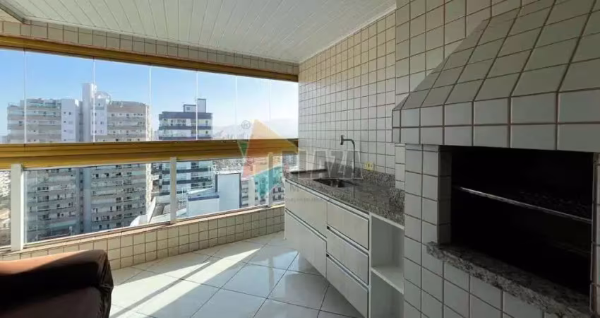 Apartamento com 2 dormitórios para alugar, 83 m² por r$ 4.000,00/mês - tupi - praia grande/sp