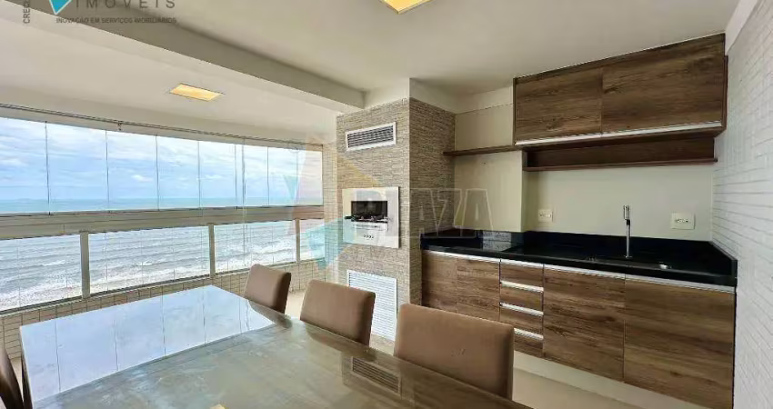 Apartamento com 4 dormitórios para alugar, 196 m² por r$ 12.000,00/mês - aviação - praia grande/sp