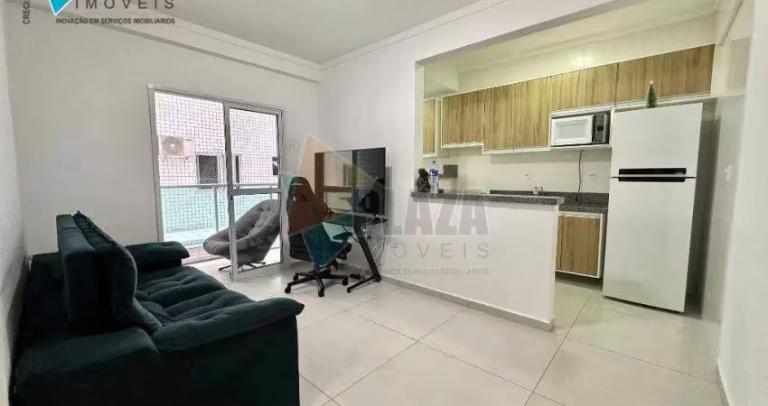 Apartamento com 1 dormitório à venda, 44 m² por r$ 395.000,00 - canto do forte - praia grande/sp