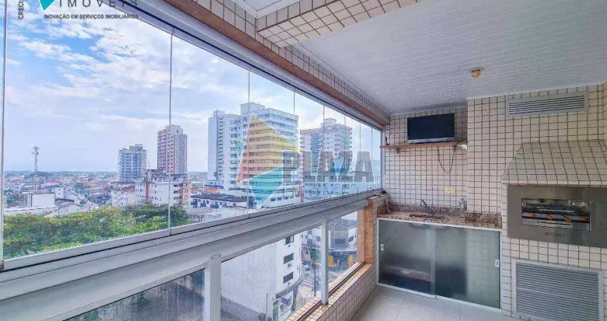 Apartamento 2 dormitórios com 1 suíte à venda, 83 m² por r$ 779.000 - boqueirão - praia grande/sp