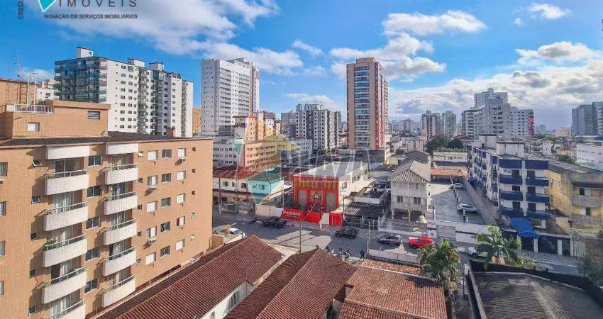Apartamento com 2 dormitórios à venda, 67 m² por r$ 420.000,00 - canto do forte - praia grande/sp