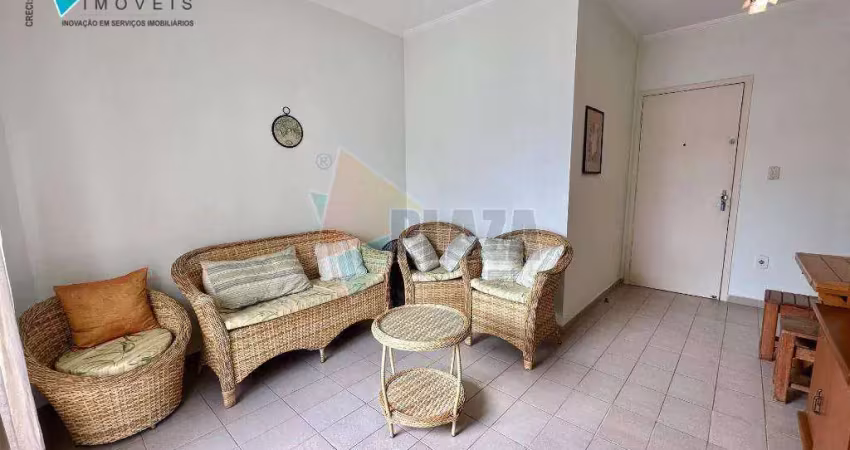 Apartamento com 1 dormitório para alugar, 47 m² por r$ 2.190,00/mês - canto do forte - praia grande/sp