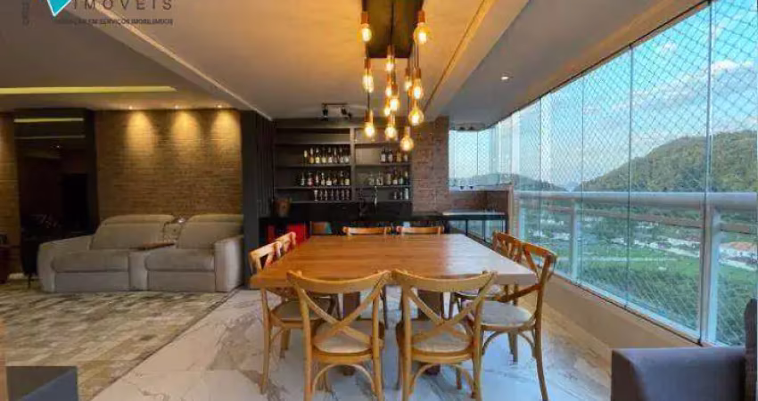 Apartamento com 3 dormitórios à venda, 162 m² por r$ 2.100.000,00 - canto do forte - praia grande/sp