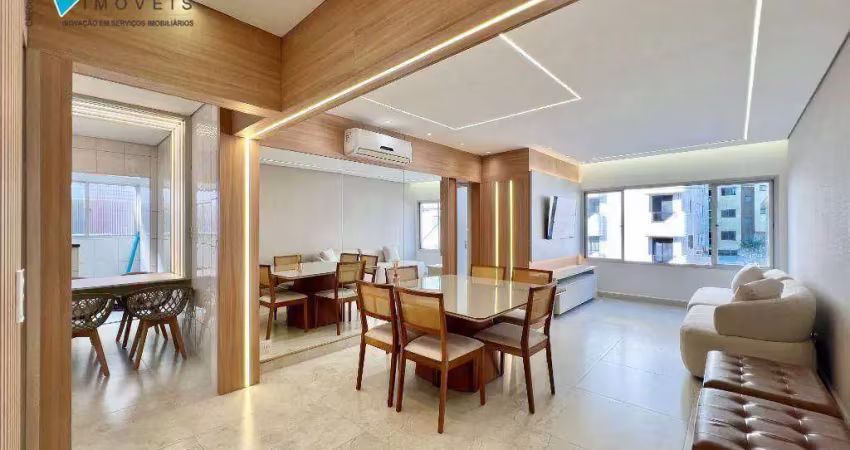 Apartamento à venda, 130 m² por r$ 580.000,00 - canto do forte - praia grande/sp