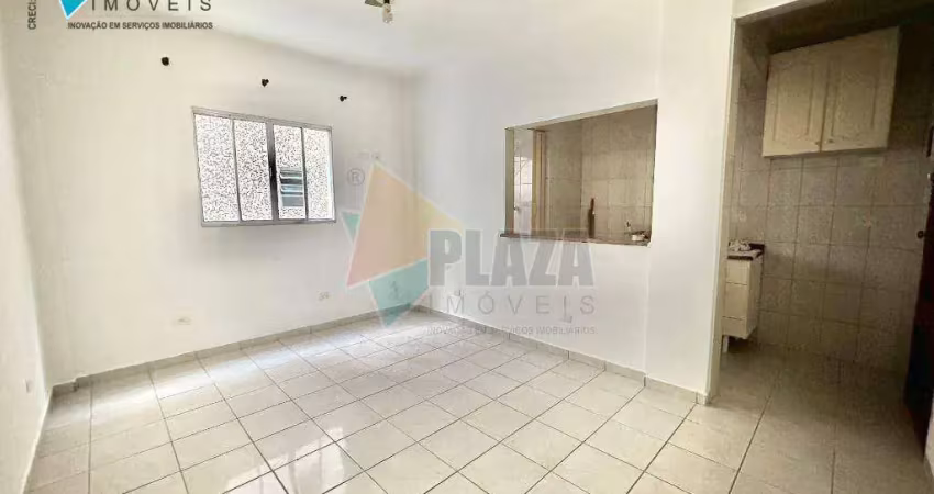 Kitnet com 1 dormitório para alugar, 30 m² por r$ 1.400,00/mês - boqueirão - praia grande/sp