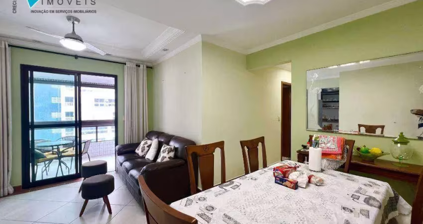 Apartamento com 2 dormitórios à venda, 89 m² por r$ 650.000,00 - canto do forte - praia grande/sp