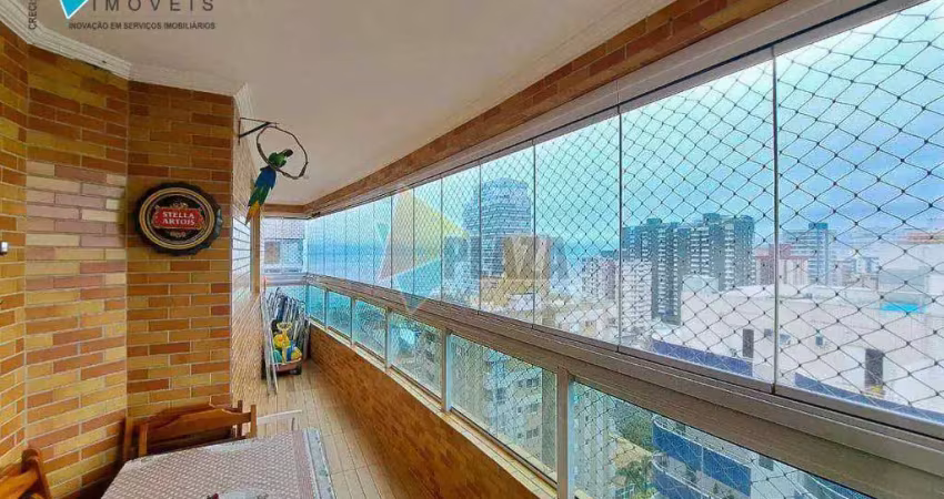 Apartamento com 1 dormitório à venda, 45 m² por r$ 450.000,00 - canto do forte - praia grande/sp