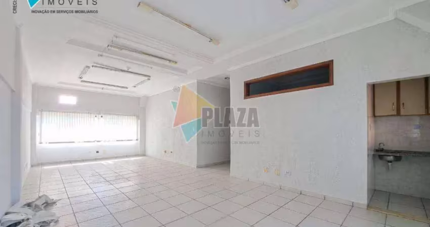 Sala para alugar, 60 m² por r$ 2.300,01/mês - vila guilhermina - praia grande/sp