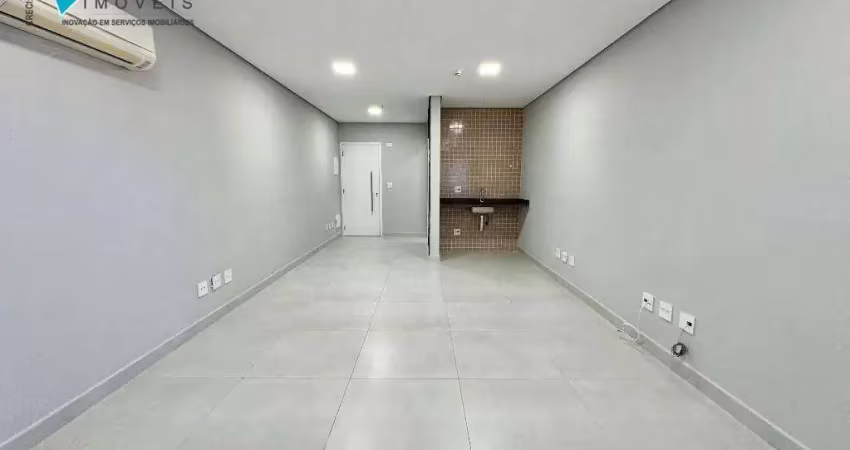 Sala para alugar, 38 m² por r$ 4.500,00/mês - boqueirão - praia grande/sp
