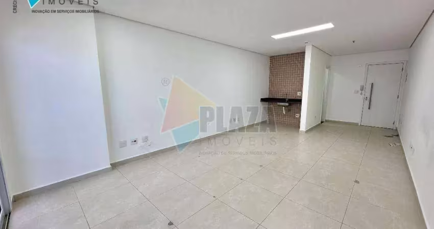 Sala para alugar, 38 m² por r$ 4.500,00/mês - boqueirão - praia grande/sp