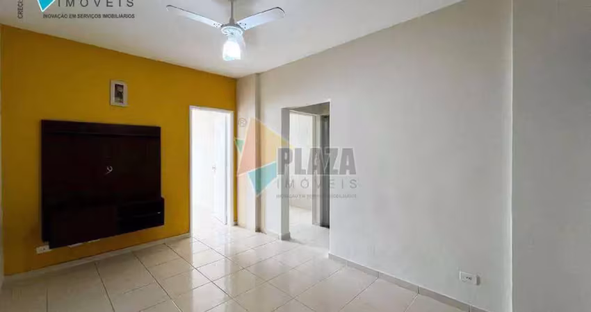 Apartamento com 1 dormitório para alugar, 47 m² por r$ 1.800,00/mês - aviação - praia grande/sp