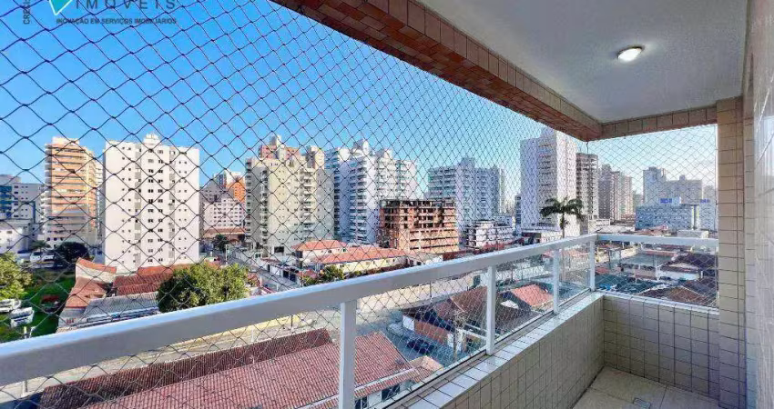 Apartamento com 2 dormitórios à venda, 65 m² por r$ 450.000,00 - aviação - praia grande/sp