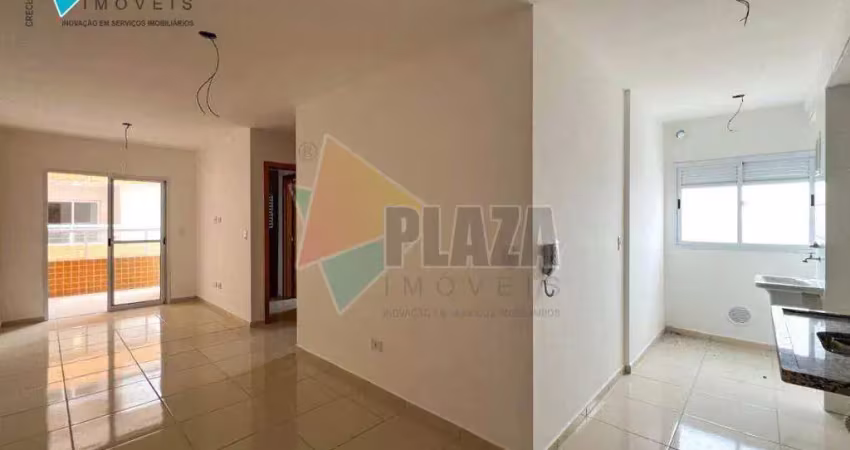 Apartamento com 2 dormitórios para alugar, 60 m² por r$ 3.800,02/mês - boqueirão - praia grande/sp