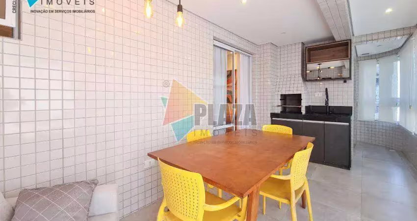Apartamento 2 dormitórios com 2 suítes à venda, 96 m² por r$ 930.000 - canto do forte - praia grande/sp