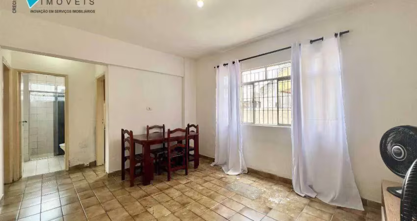 Apartamento com 1 dormitório à venda, 44 m² por r$ 235.000,00 - vila guilhermina - praia grande/sp