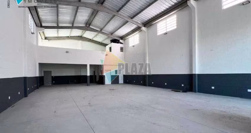 Galpão para alugar, 360 m² por r$ 13.000,00/mês - jardim alice - praia grande/sp