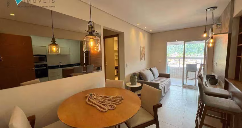 Apartamento à venda, 64 m² por r$ 549.990,00 - solemar - praia grande/sp