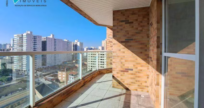 Apartamento com 3 dormitórios para alugar, 107 m² por r$ 4.000,02/mês - boqueirão - praia grande/sp