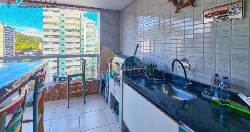 Apartamento com 2 dormitórios à venda, 83 m² por r$ 649.000,00 - canto do forte - praia grande/sp