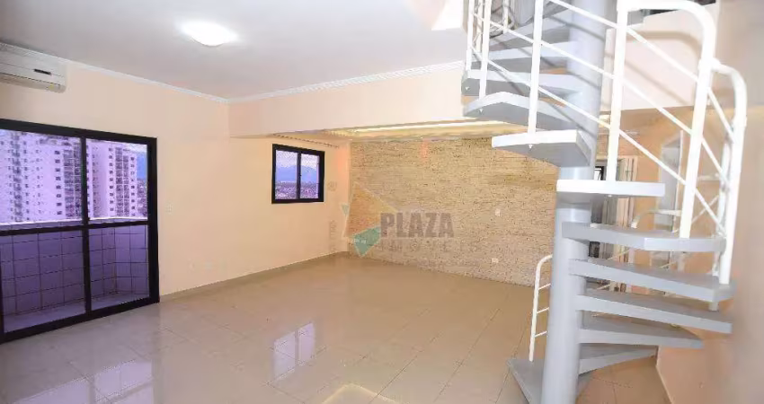 Apartamento com 3 dormitórios à venda, 157 m² por r$ 480.000,00 - tupi - praia grande/sp