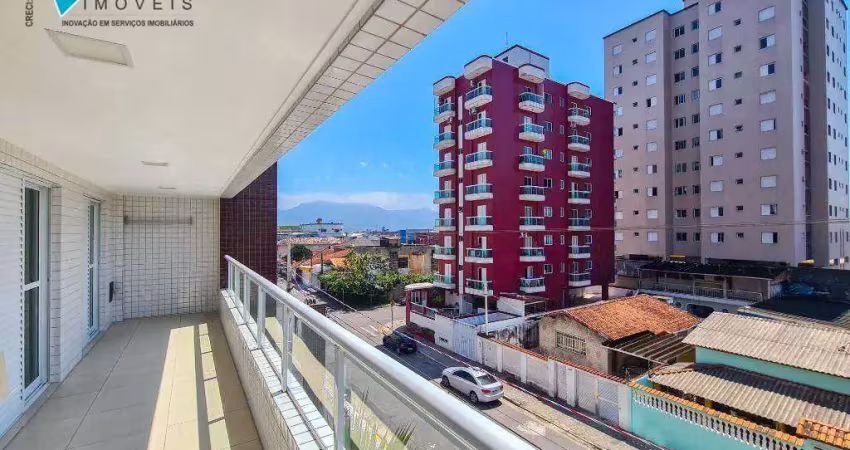 Apartamento com 2 dormitórios à venda, 78 m² por r$ 460.000,00 - vila assunção - praia grande/sp