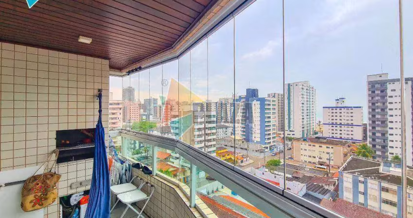 Apartamento à venda, 55 m² por r$ 365.000,00 - vila guilhermina - praia grande/sp