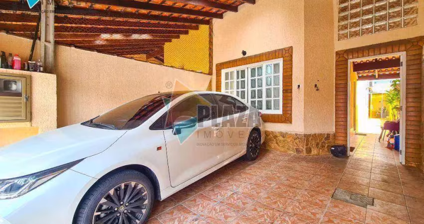 Sobrado com 3 dormitórios à venda, 124 m² por r$ 840.000 - vilamar - praia grande/sp