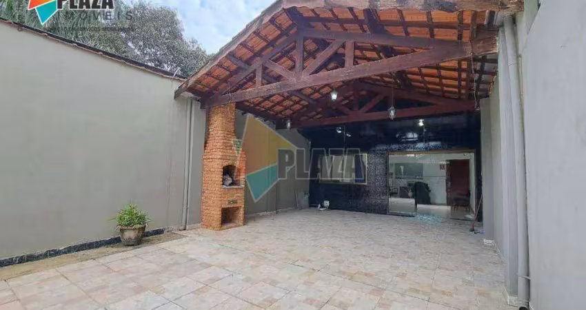 Casa para alugar, 143 m² por r$ 5.500,00/mês - boqueirão - praia grande/sp