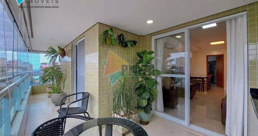 Apartamento com 2 dormitórios à venda, 85 m² por R$ 850.000,00 - Canto do Forte - Praia Grande/SP