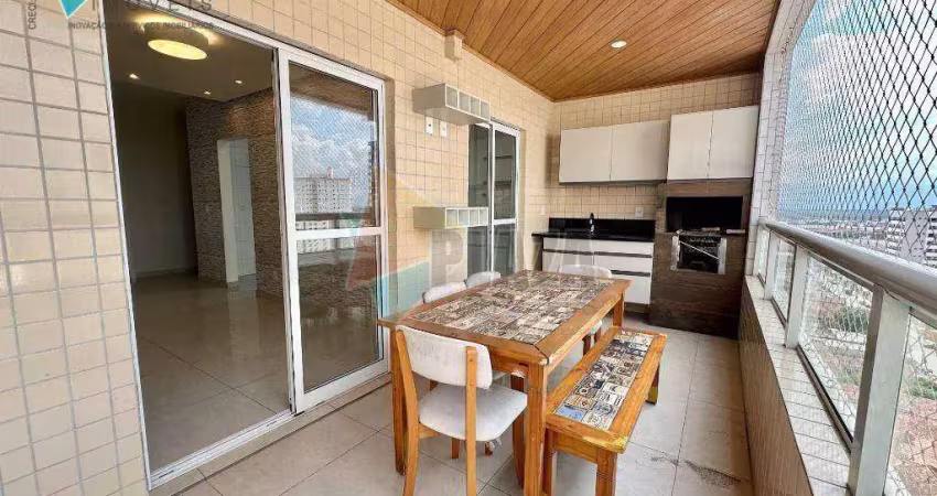 Apartamento com 2 quartos, para venda, no bairro guilhermina, em praia grande/sp.