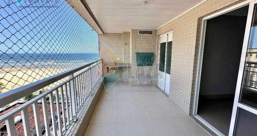 Apartamento com 3 dormitórios para alugar, 123 m² por R$ 6.000,00/mês - Aviação - Praia Grande/SP