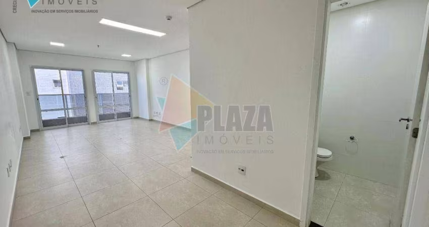 Sala para alugar, 39 m² por R$ 4.100,00/mês - Boqueirão - Praia Grande/SP