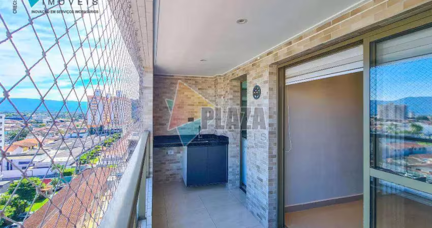 Apartamento com 2 dormitórios à venda, 63 m² por r$ 649.000,00 - canto do forte - praia grande/sp