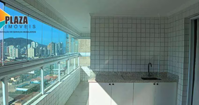 Apartamento com 2 dormitórios à venda, 87 m² por r$ 780.000,00 - canto do forte - praia grande/sp
