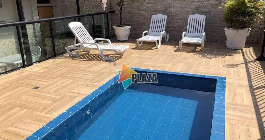 Cobertura à venda, 250 m² por r$ 1.999.000,00 - tupi - praia grande/sp