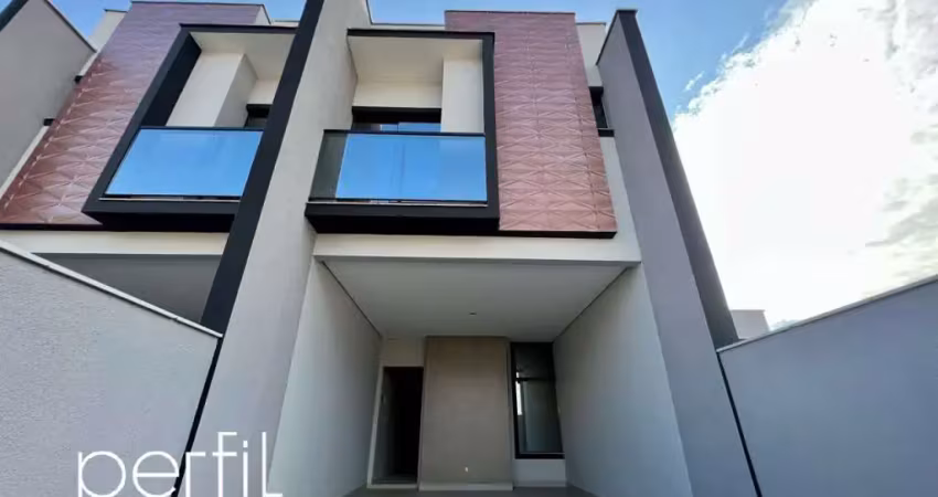 Sobrado geminado com uma suíte mais dois quartos - bairro: saguaçu, joinville/sc.