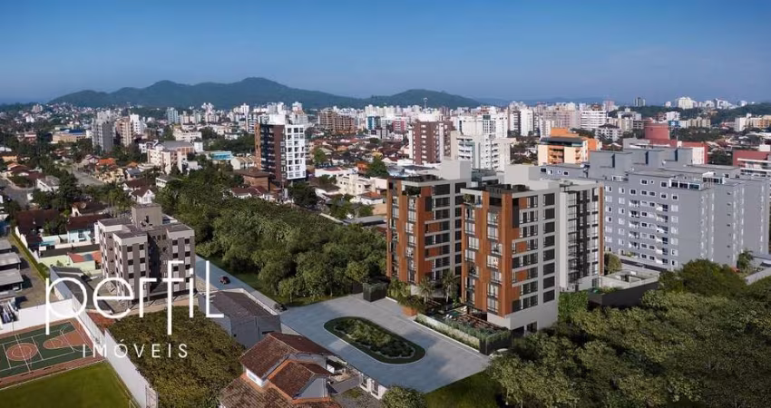 Cobertura plana em construção à venda - área de lazer completa - 137,18m2 - 3 quartos, sendo 1 suíte, 2 vagas - bairro Santo Antônio - Joinville/SC.