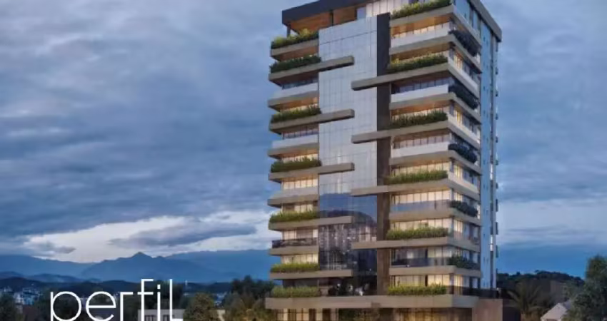 Apartamento em construção à venda - 4 suítes, sendo 1 máster - bairro américa - joinville/sc.