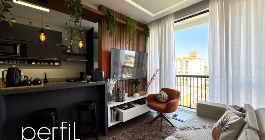 Apartamento 1 suíte + 1 dormitório com 1 vaga de garagem no bairro floresta - joinville, sc