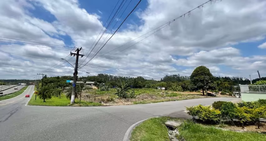 Terreno industrial a venda com 6.109,86 m² - br-101 - bairro: nova brasília - joinville/ sc